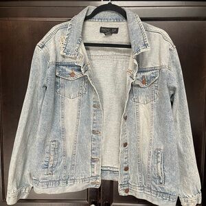 Light blue wash Jean jacket by Rachel Zoe